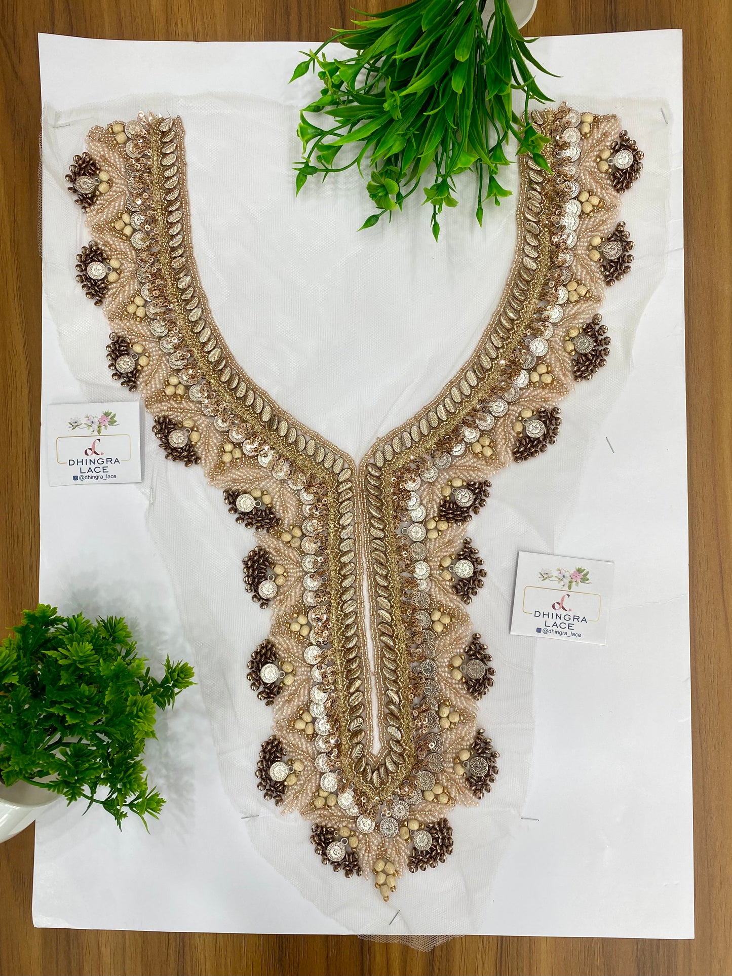 Beautiful Handwork Neck Patches (1 Piece) 220626