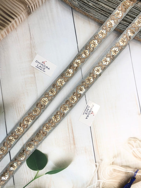 Beautiful Silk Based Zari Work Lace