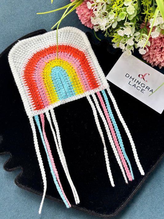 Beautiful Crochet Patch Multicolour 310525