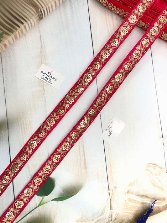 Beautiful Silk Based Zari Work Lace