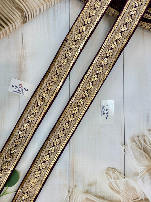 Beautiful Silk Based Zari Work Lace