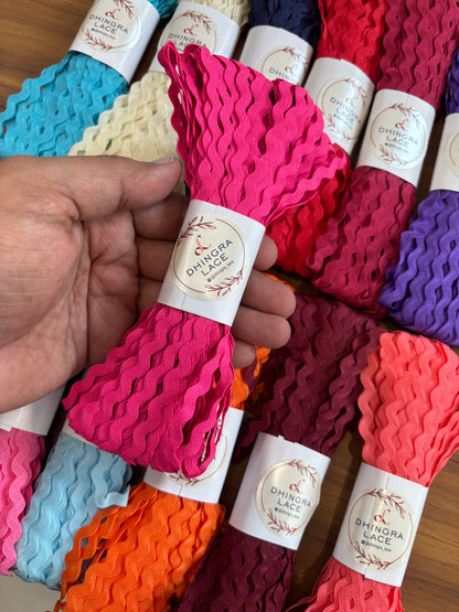 Beautiful Zigzag Ricrac Lace For Baby Dresses  DIY Craft 25 Yards (22 Meters) 200226/160726