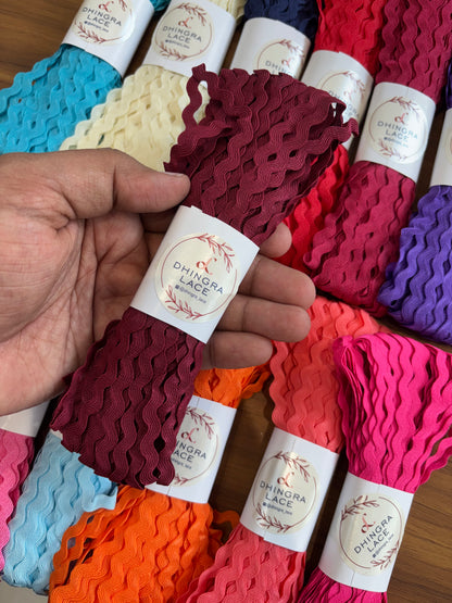 Beautiful Zigzag Ricrac Lace For Baby Dresses  DIY Craft 25 Yards (22 Meters) 200226/160726