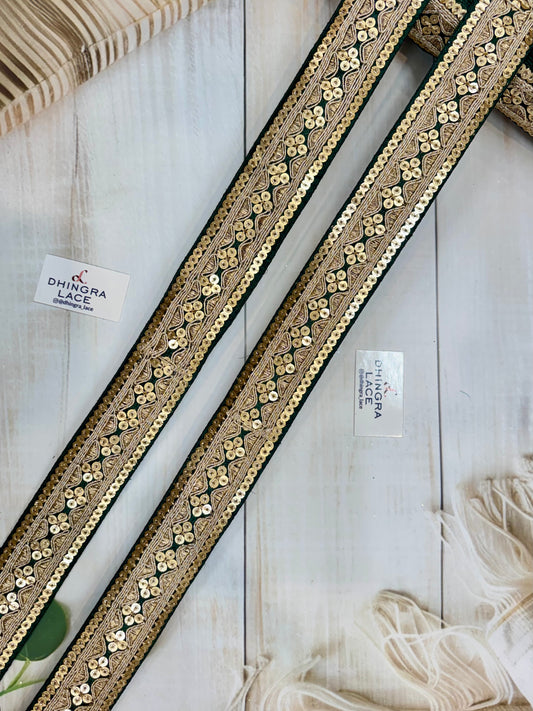 Beautiful Silk Based Zari Work Lace