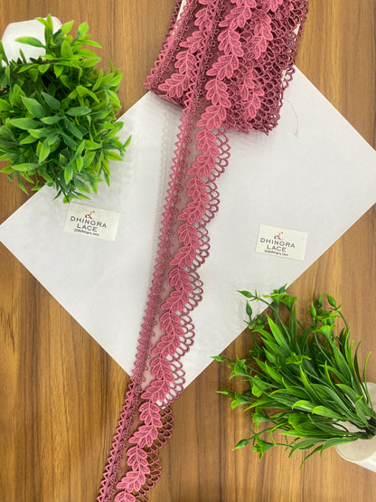 Beautiful Net Based Zari Work Guipure Lace (1 Meter) 090626