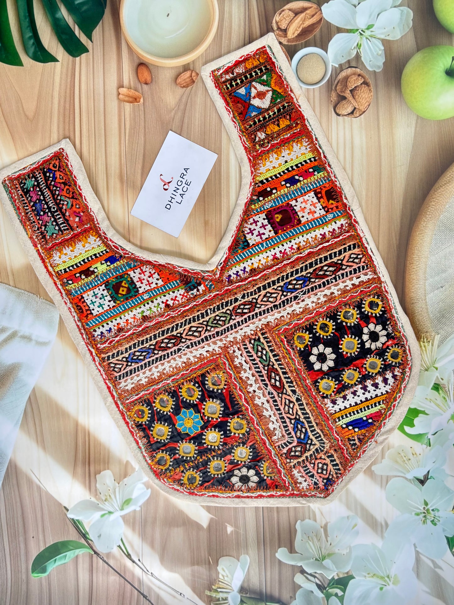 Beautiful Multicolor Neck Patch 120725