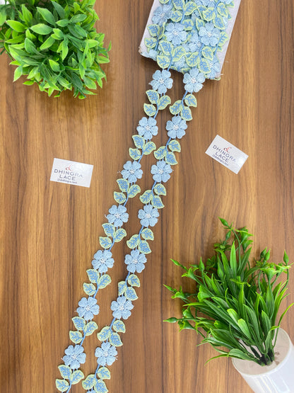 Beautiful Guipure Flower Lace (1 Meter) 080626