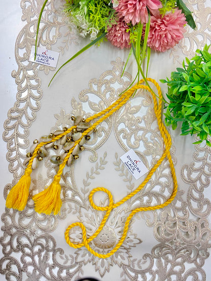 Beautiful Ghungru & Shells Work Dori 010926