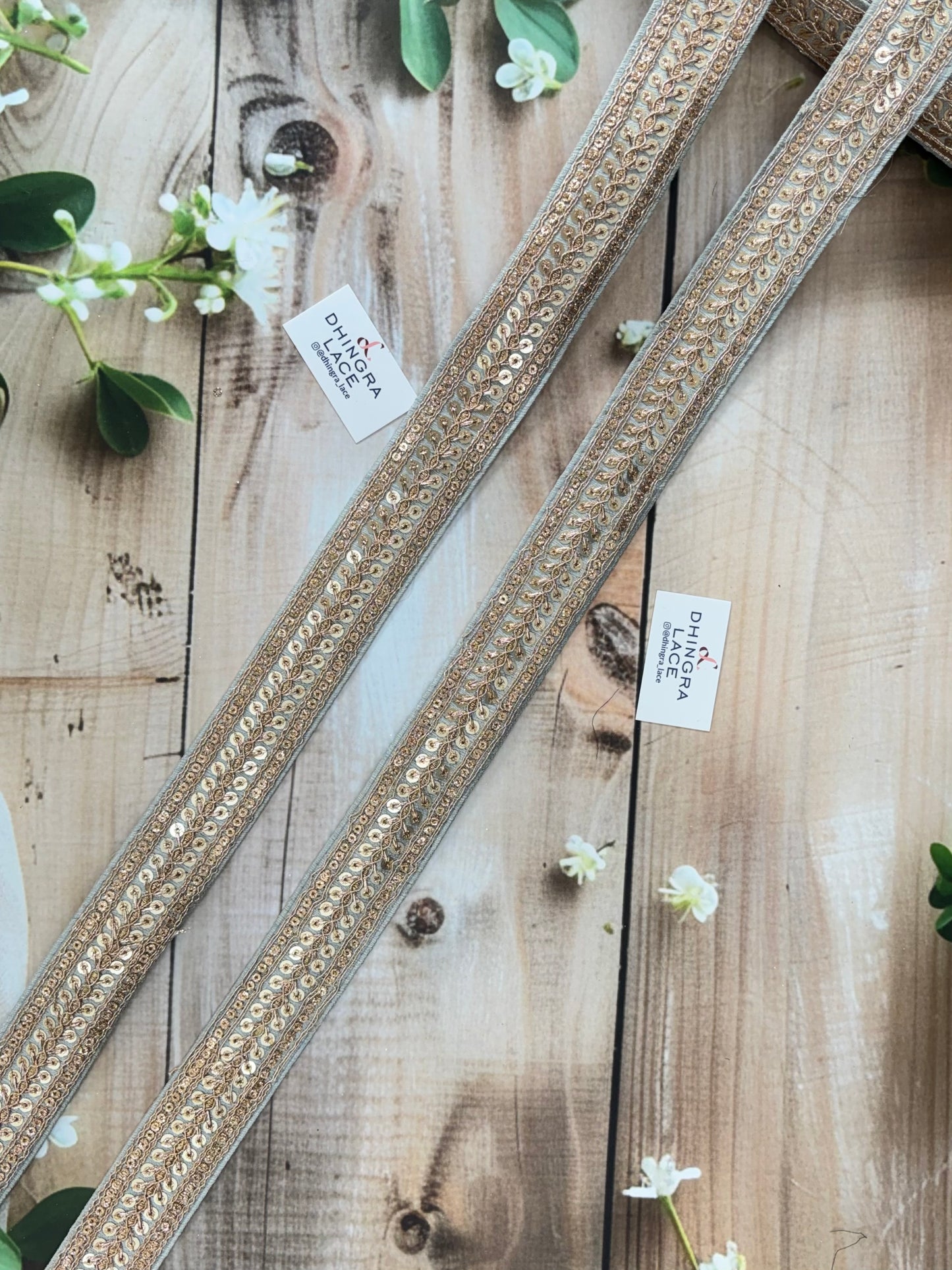 Beautiful Silk Based Zari Work Lace