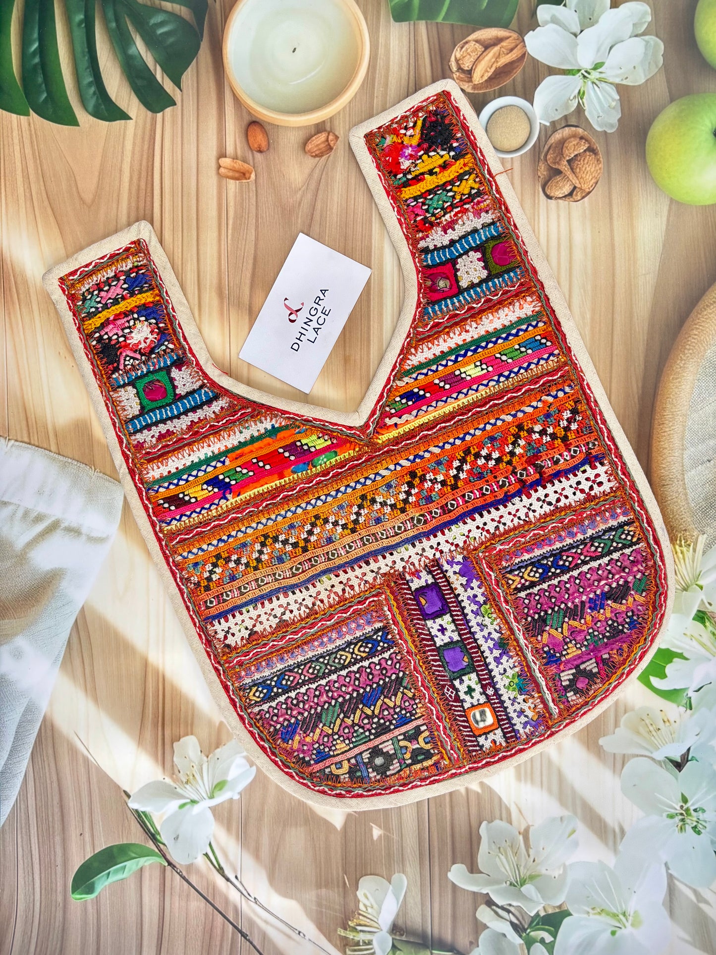 Beautiful Multicolor Neck Patch 120725