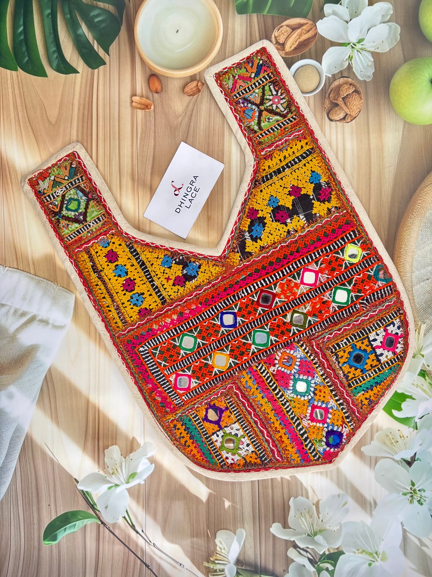 Beautiful Multicolor Neck Patch 120725