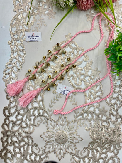Beautiful Ghungru & Shells Work Dori 010926