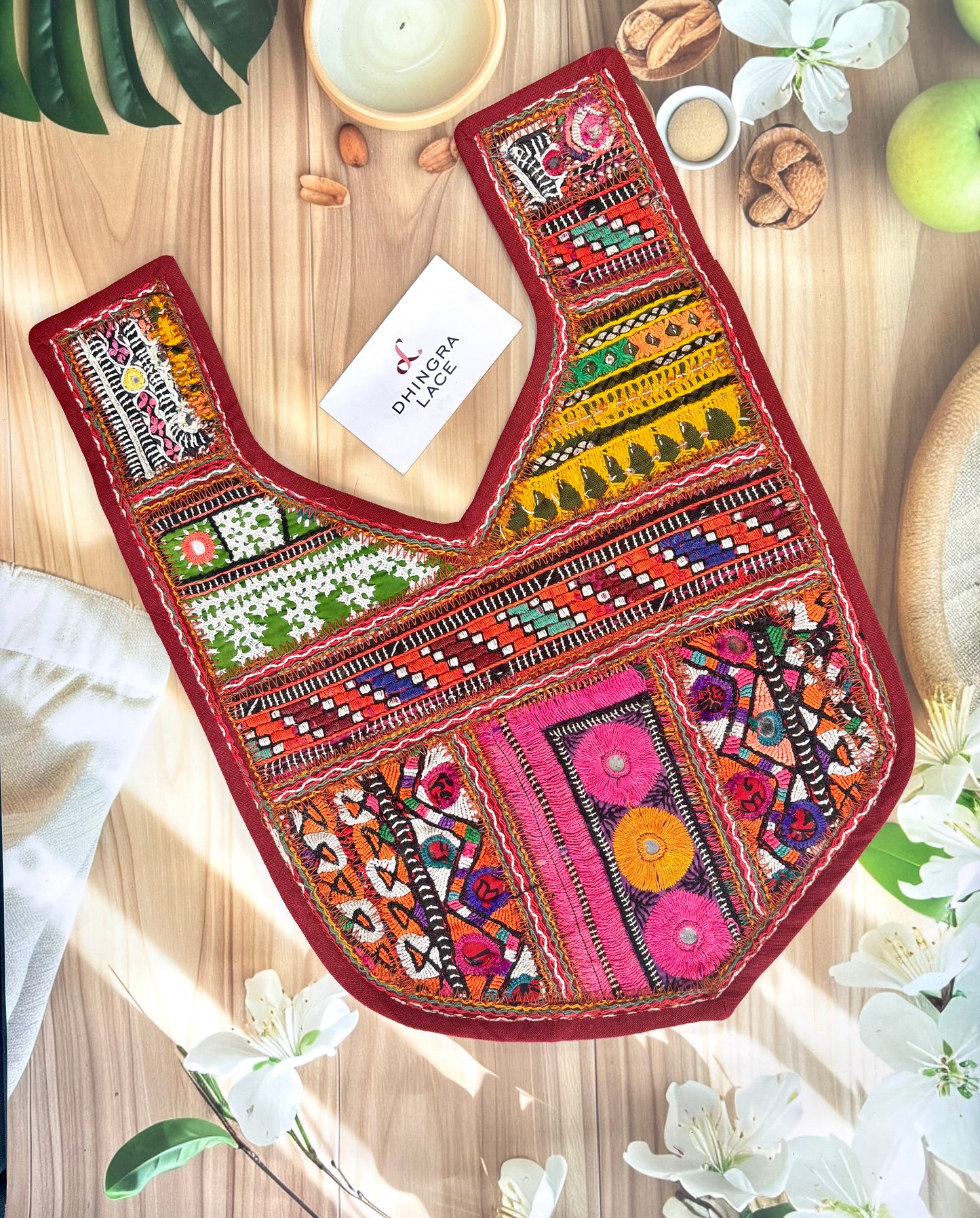 Beautiful Multicolour Boho Neck Patch 120725