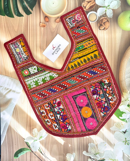 Beautiful Multicolour Boho Neck Patch 120725