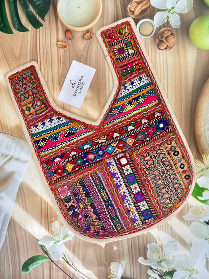 Beautiful Multicolor Neck Patch 120725
