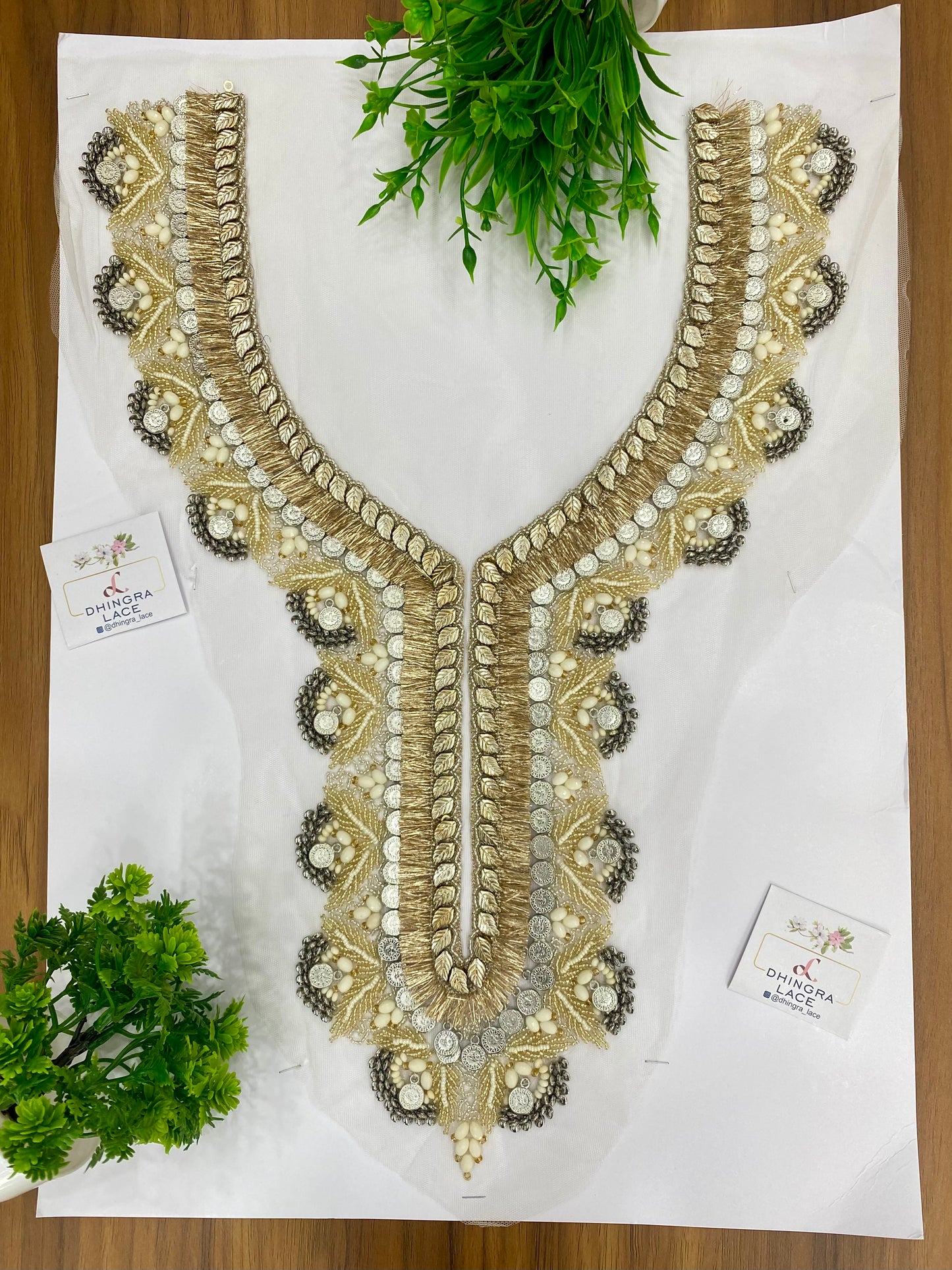 Beautiful Handwork Neck Patches (1 Piece) 220626