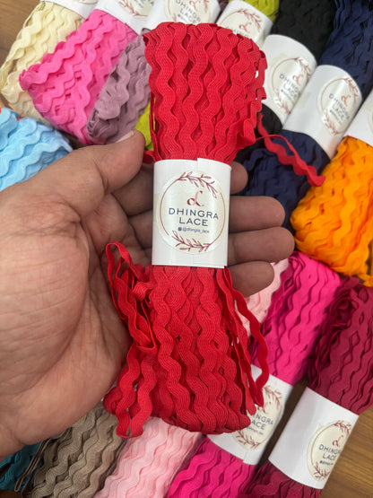 Beautiful Zigzag Ricrac Lace For Baby Dresses  DIY Craft 25 Yards (22 Meters) 200226/160726