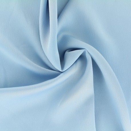 Super Fine Quality Georgette Fabric For Saree Salwar Kameez Gown & Dress, Width 44 Inches Sky Blue