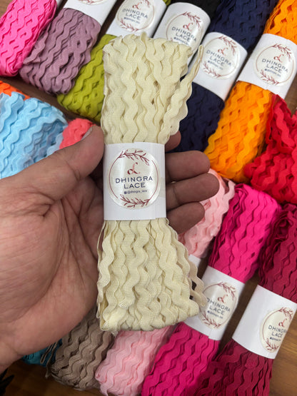 Beautiful Zigzag Ricrac Lace For Baby Dresses  DIY Craft 25 Yards (22 Meters) 200226/160726