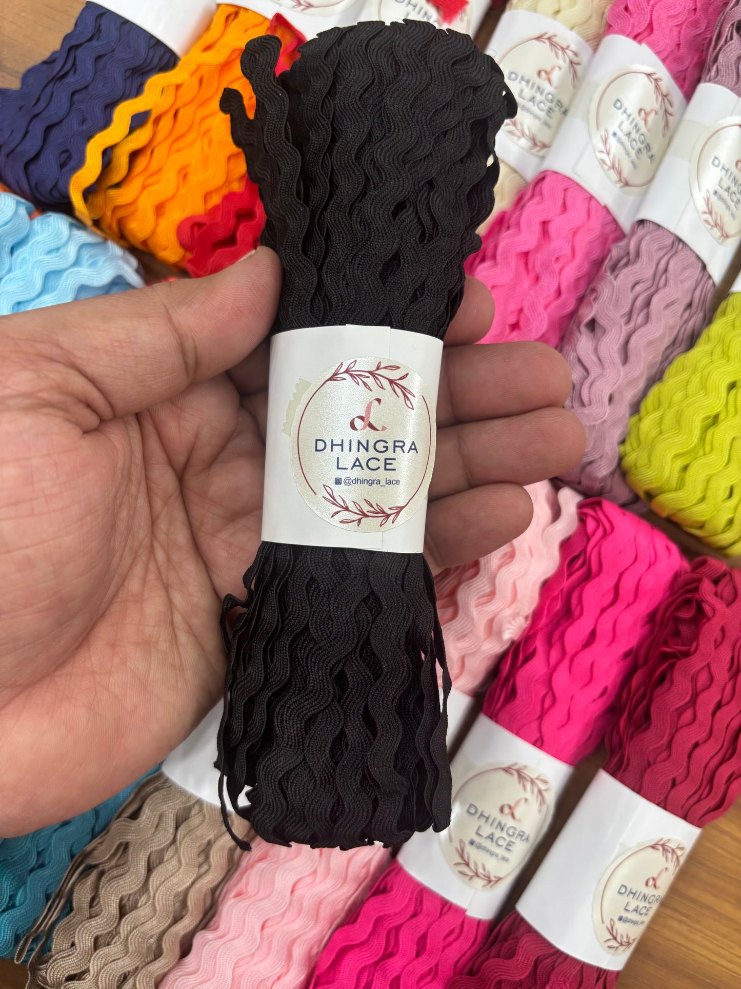 Beautiful Zigzag Ricrac Lace For Baby Dresses  DIY Craft 25 Yards (22 Meters) 200226/160726