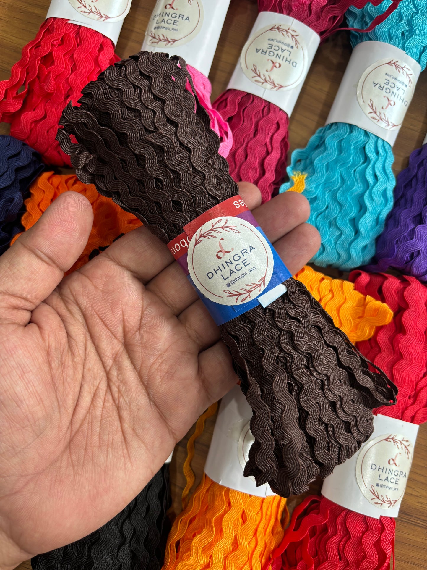 Beautiful Zigzag Ricrac Lace For Baby Dresses  DIY Craft 25 Yards (22 Meters) 200226/160726