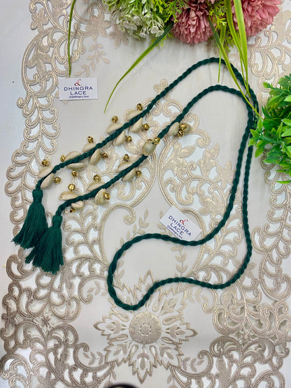 Beautiful Ghungru & Shells Work Dori 010926