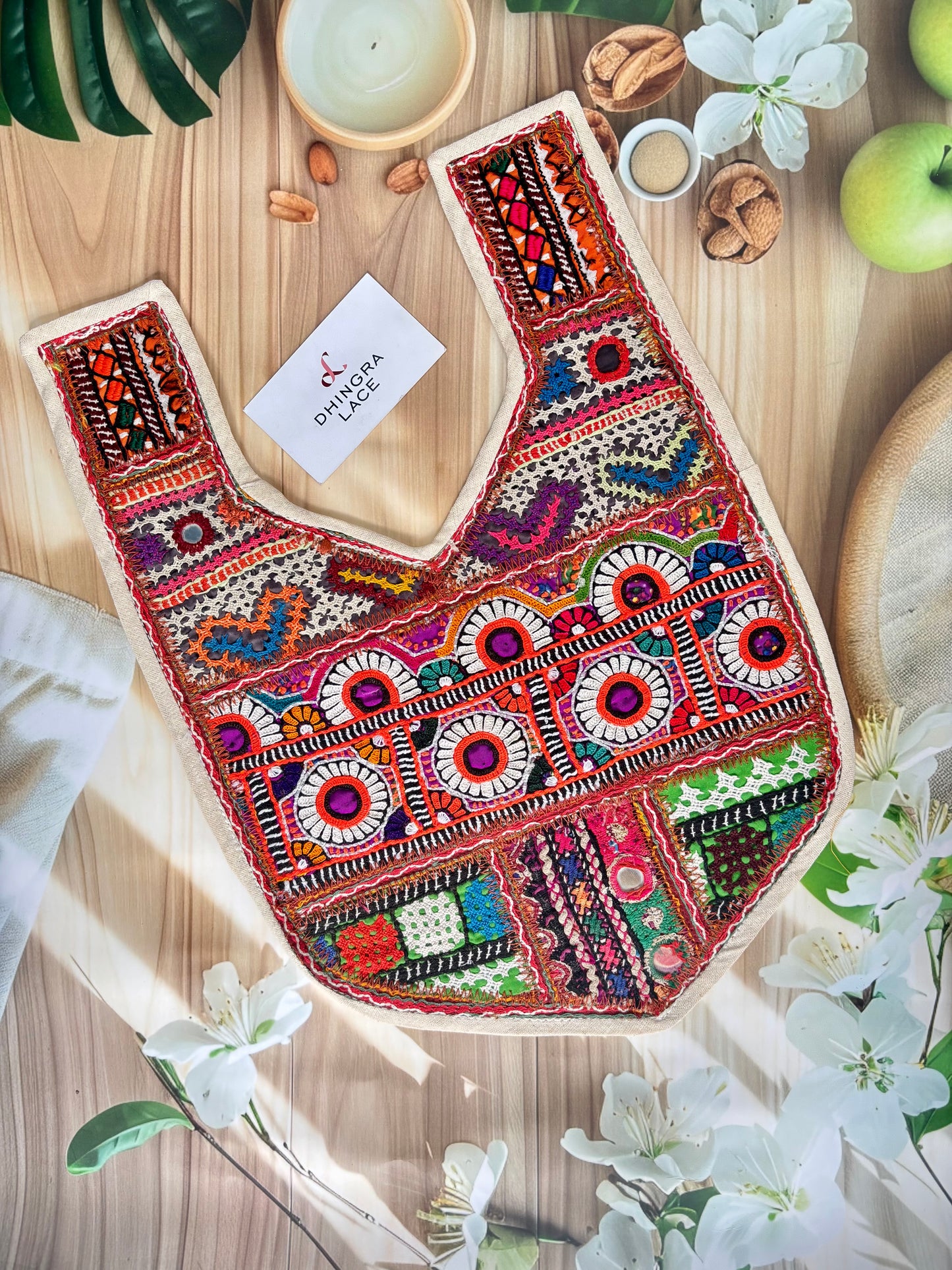 Beautiful Multicolor Neck Patch 120725