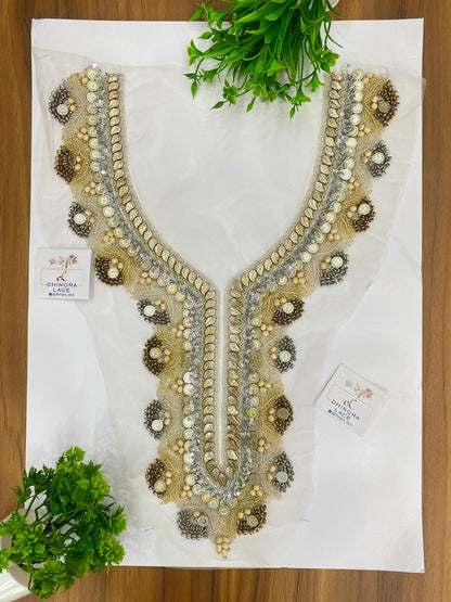 Beautiful Handwork Neck Patches (1 Piece) 220626