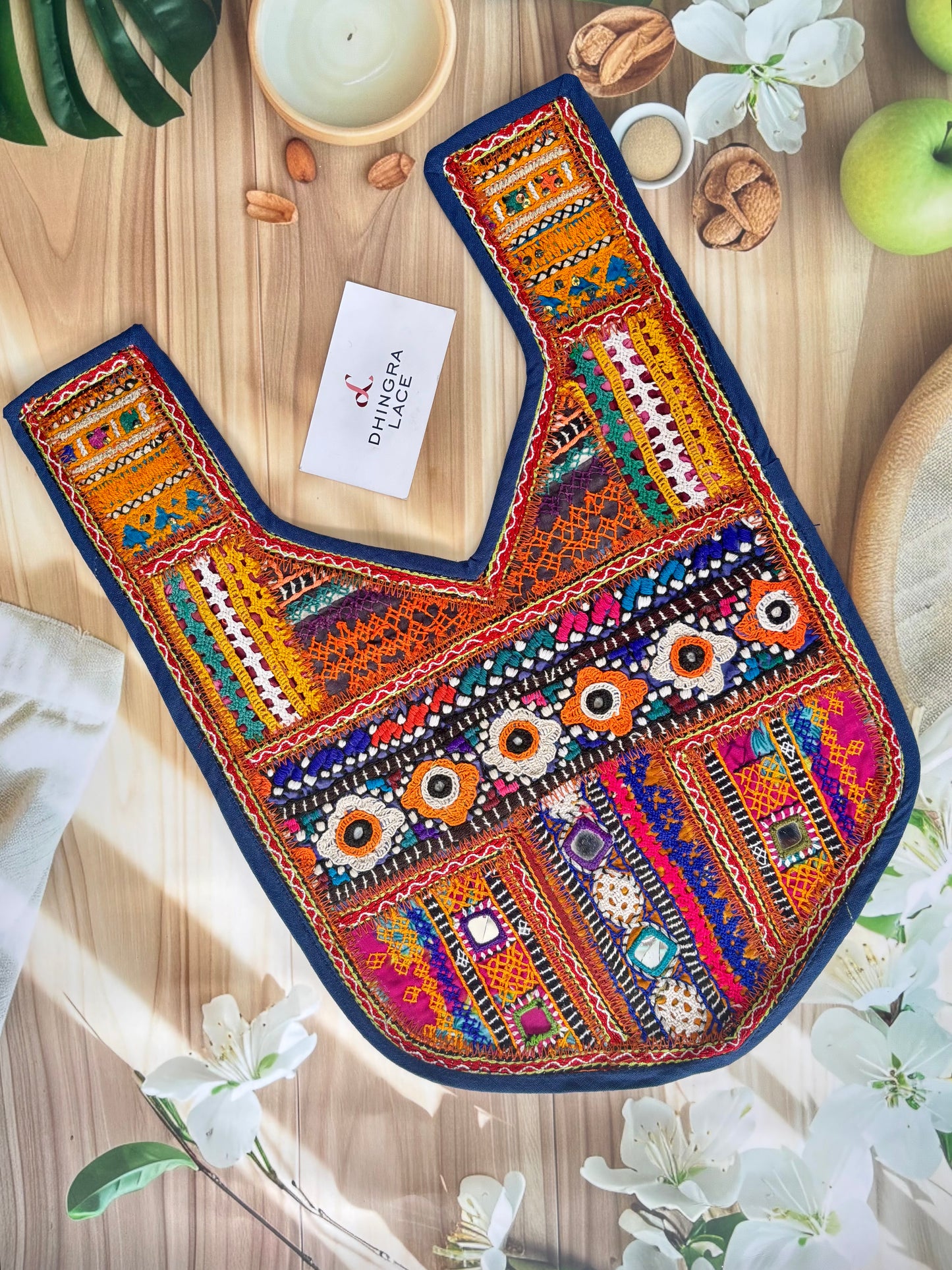 Beautiful Multicolour Neck Patch 120725