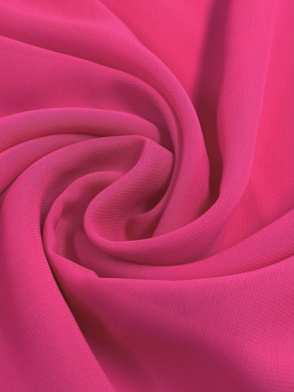 Super Fine Quality Georgette Fabric For Saree Salwar Kameez Gown & Dress, Width 44 Inches Magenta Dl148