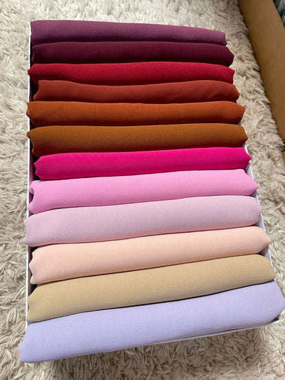 Super Fine Quality Georgette Fabric For Saree Salwar Kameez Gown & Dress, Width 44 Inches 123456