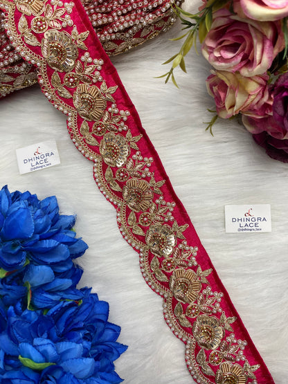 Zardozi Border Silk Based (9 Meters) 211026