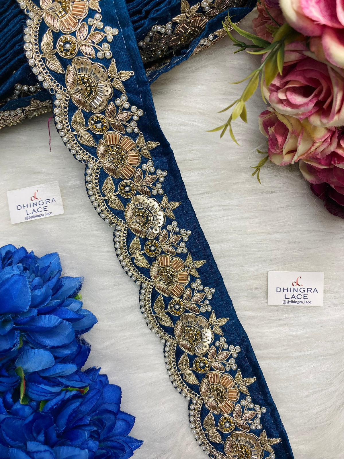 Zardozi Border Silk Based (9 Meters) 211026