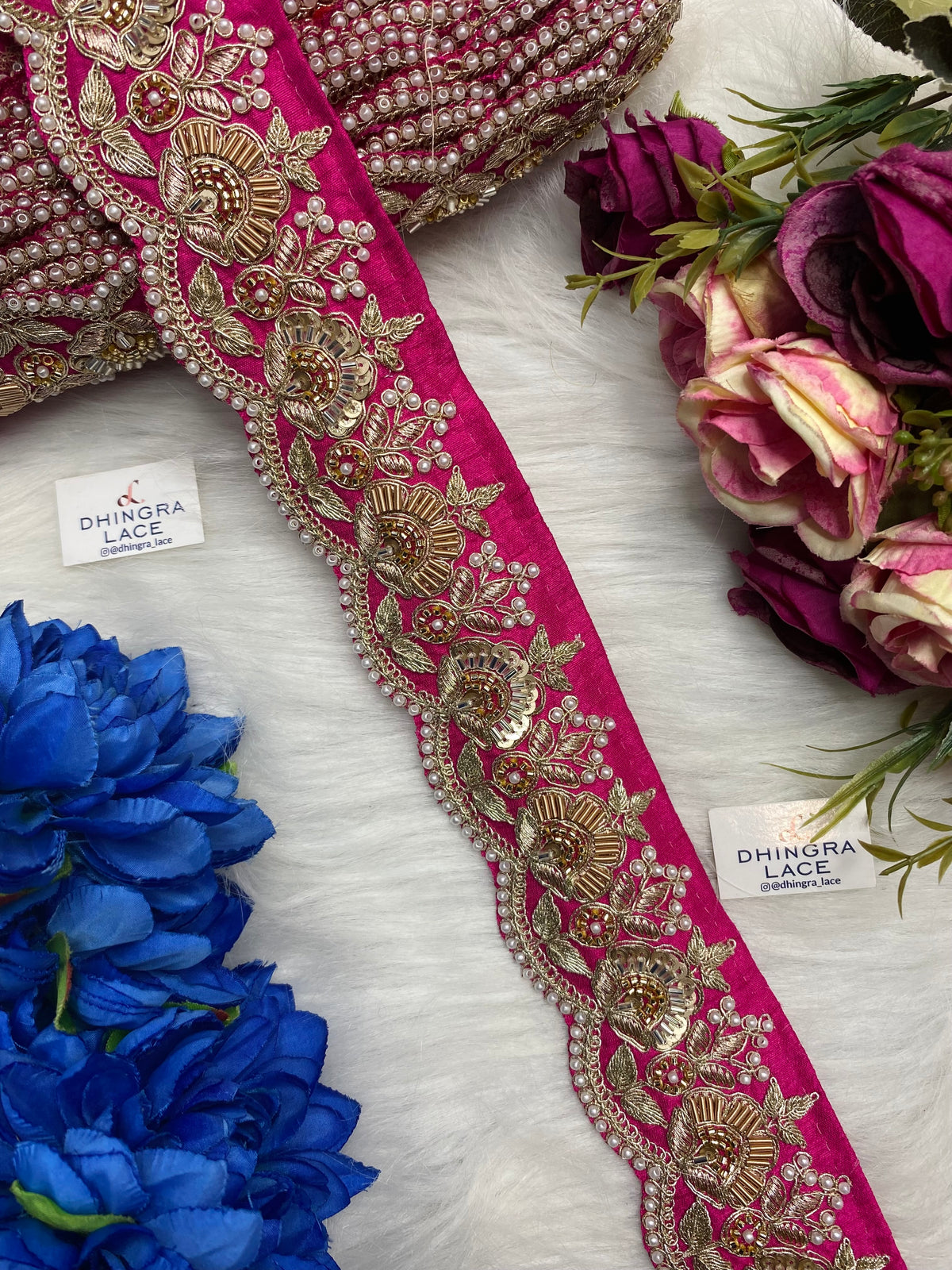 Zardozi Border Silk Based (9 Meters) 211026