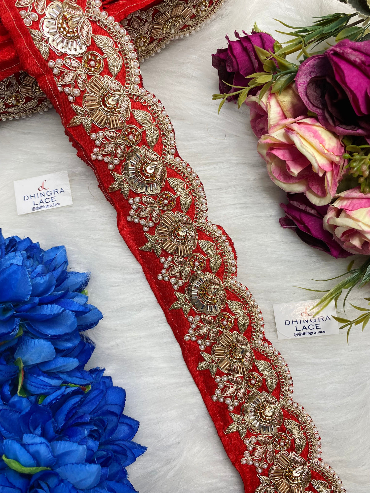 Zardozi Border Silk Based (9 Meters) 211026